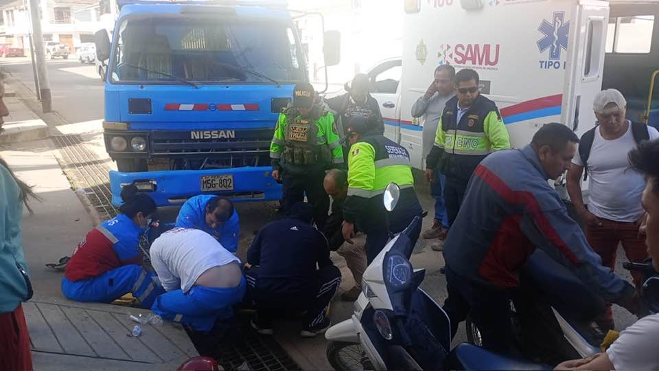 Grave accidente de tránsito se registró en Chachapoyas